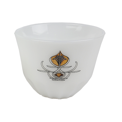 A set of Korean coffee cups from Al Saif, 12 pieces - medium - second pattern