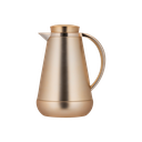 Hala thermos for coffee and tea from Al Saif / Elegant design that suits all tastes / Made to maintain the heat of drinks for long hours - 1.3 liters - Platinum Gold