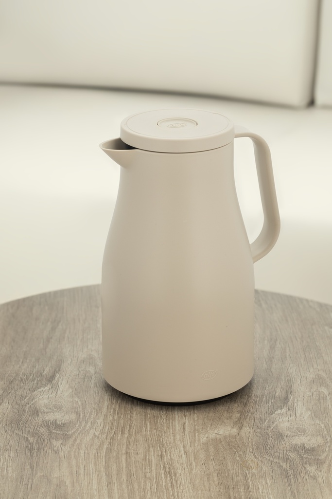 Al Saif Thermos for coffee and tea from Alfi / elegant design to suit all tastes, capacity of 1 liter - beige