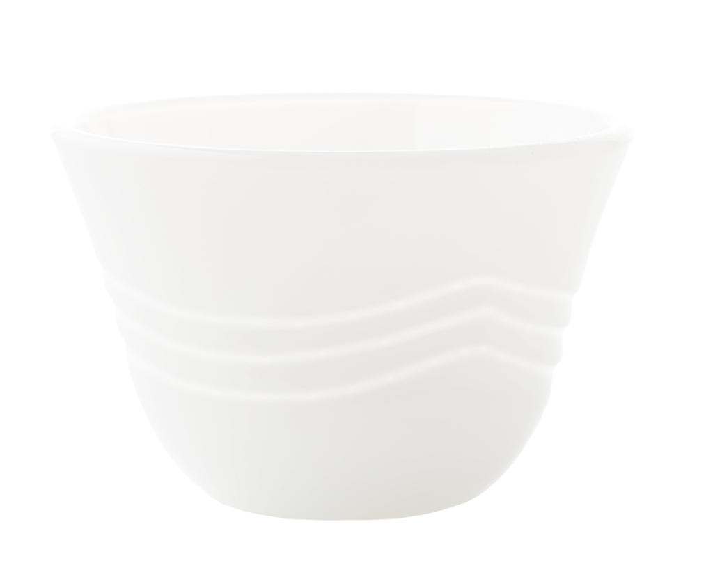 A set of Korean coffee cups from Al Saif, 12 pieces - third shape - plain