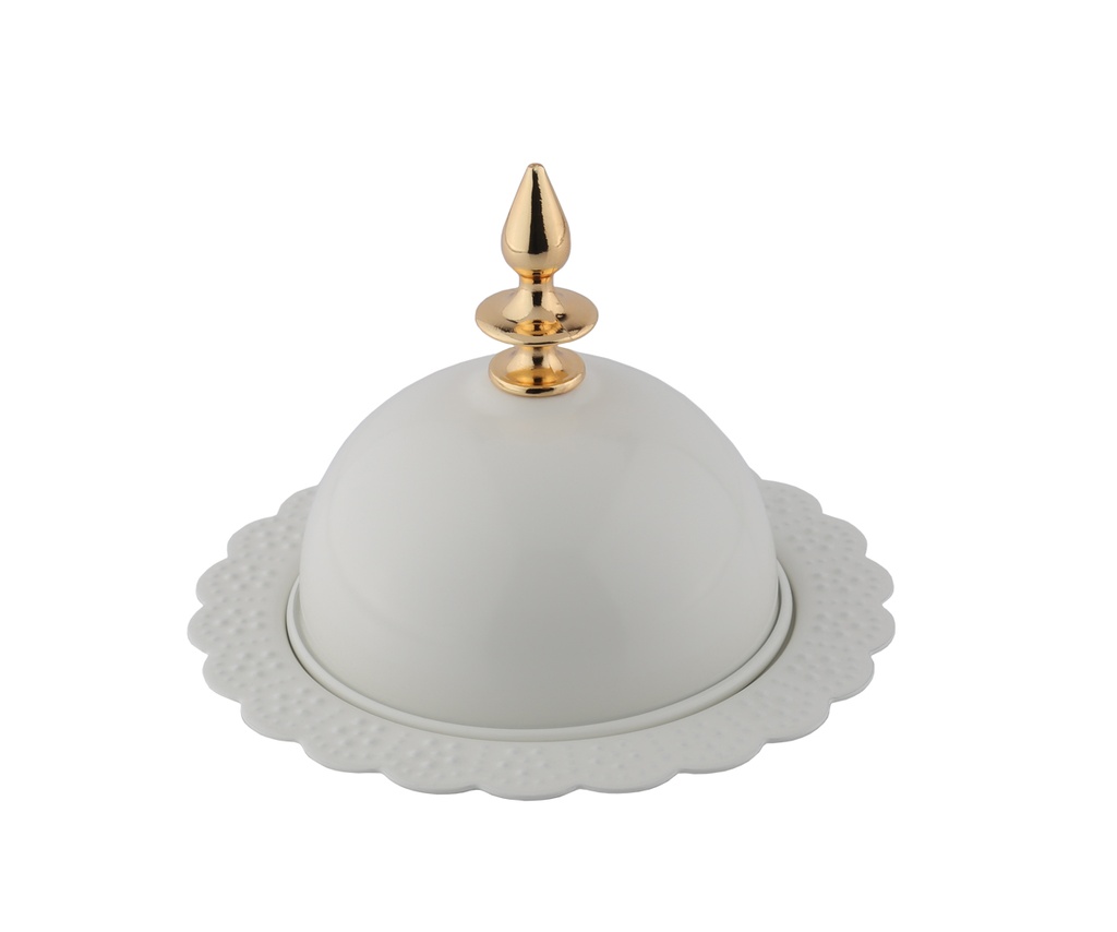 تمرية (جود) من السيف / مثالية لتقديم التمر والمكسرات بأناقة في المناسبات / خامات عالية الجودة تضيف لمسة راقية إلى مائدتك