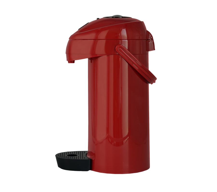 Thermos for coffee and tea from Al Saif / Elegant design to suit all tastes / Made to maintain the heat of drinks for long hours / Ideal for daily use at home or office / Multi-color - 1.9 liters - red