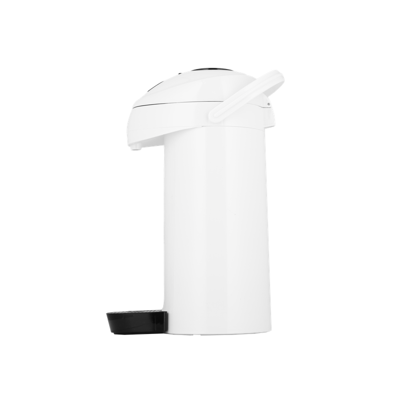 ترمس قهوة وشاي من السيف / تصميم أنيق يناسب جميع الأذواق / مصنوع للحفاظ على حرارة المشروبات لساعات طويلة / مثالي للاستخدام اليومي في المنزل أو المكتب / متعدد الالوان - 1.9 لتر - أبيض لؤلؤي