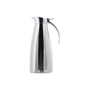 Emma stainless steel thermos for coffee and tea from Al Saif / Elegant design that suits all tastes / Made to maintain the heat of drinks for long hours / Ideal for daily use at home or office / Multiple sizes - 1 liter - stainless steel