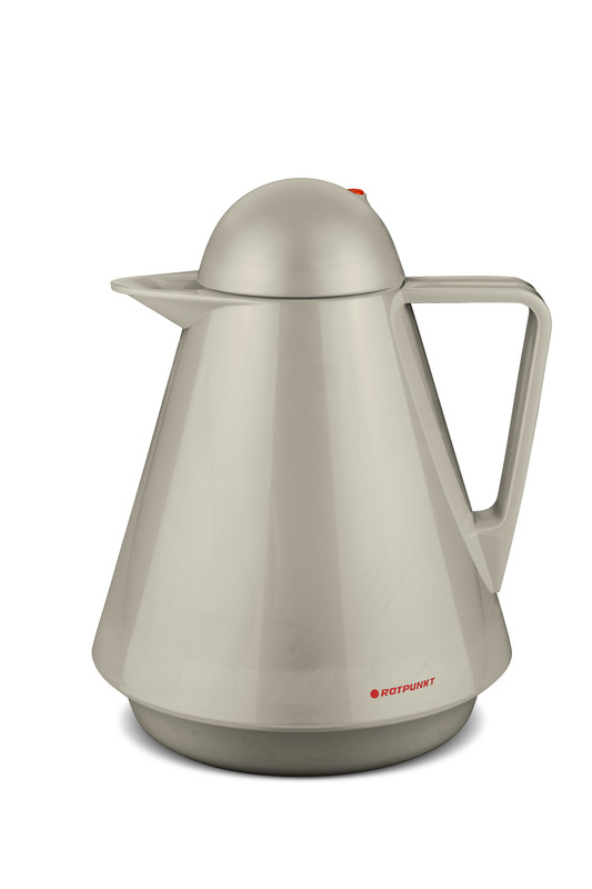 Al Saif Thermos for coffee and tea from Rotpunkt / Elegant design that suits all tastes / Made to maintain the heat of drinks for long hours / Ideal for daily use at home or office / Gray color, capacity 1 liter