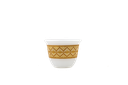 A set of Korean coffee cups from Al Saif, 12 pieces - small - gold