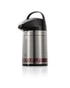 Elegant Thermos for coffee and tea from Al Saif / Elegant design that suits all tastes / Made to maintain the heat of drinks for long hours / Ideal for daily use at home or office - Brown - 2.5 liters