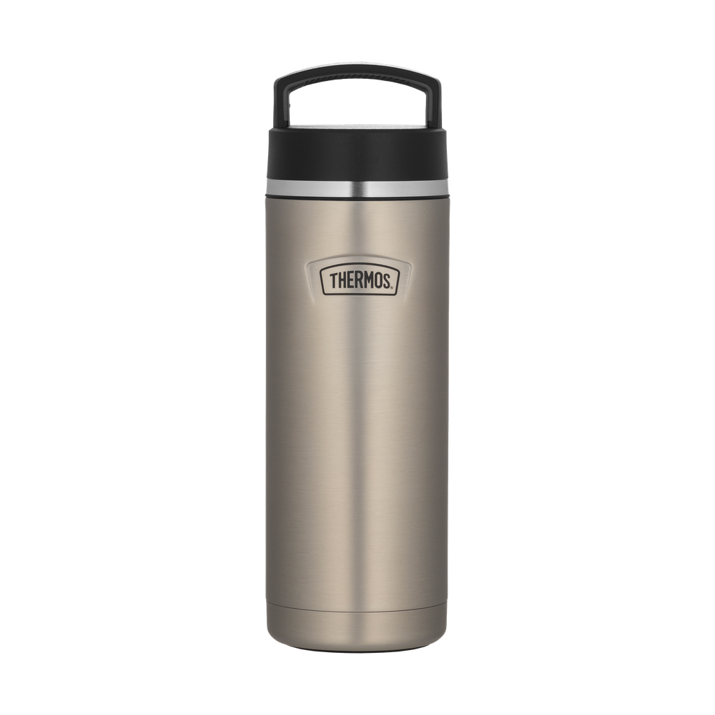 Thermos Steel Thermo Flask for Coffee and Tea / Made to keep drinks hot for long hours / Stainless Steel - Matte Steel - 940 ml