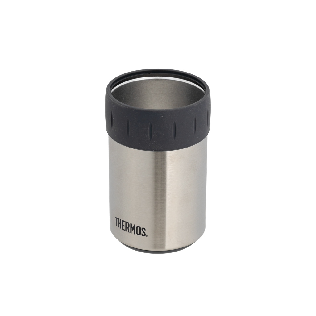 Al Saif Steel Cup Holder from Theroms / Elegant design that suits all tastes / Made to preserve the heat of drinks for long hours, 355 ml - Steel / Gray