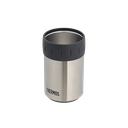 Al Saif Steel Cup Holder from Theroms / Elegant design that suits all tastes / Made to preserve the heat of drinks for long hours, 355 ml - Steel / Gray