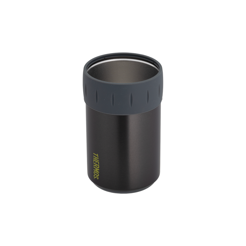 Alsaif steel cup holder from Theroms / elegant design that suits all tastes / made to preserve the heat of drinks for long hours, 355 ml - black