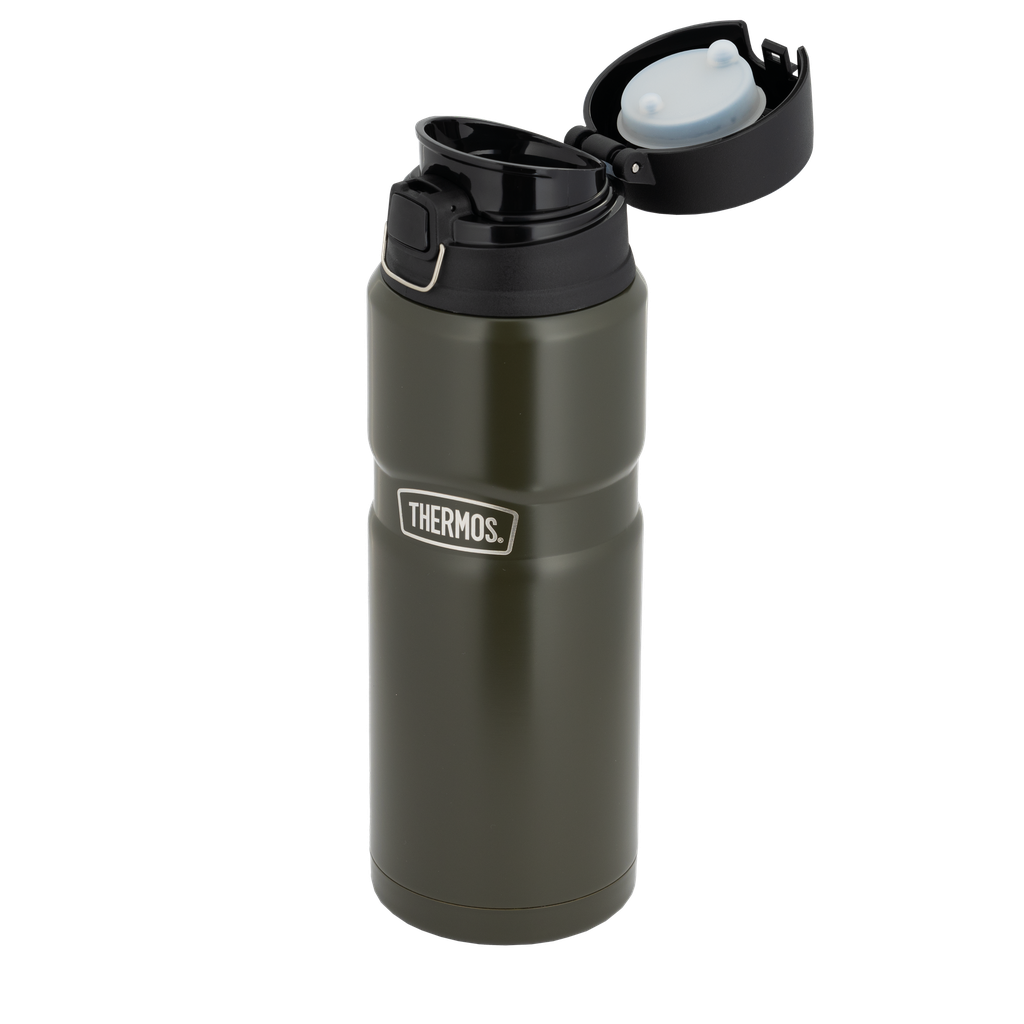 Thermos Steel Thermal Flask for Coffee and Tea / Made to maintain the temperature of drinks for long hours, Capacity 710 ml - Green