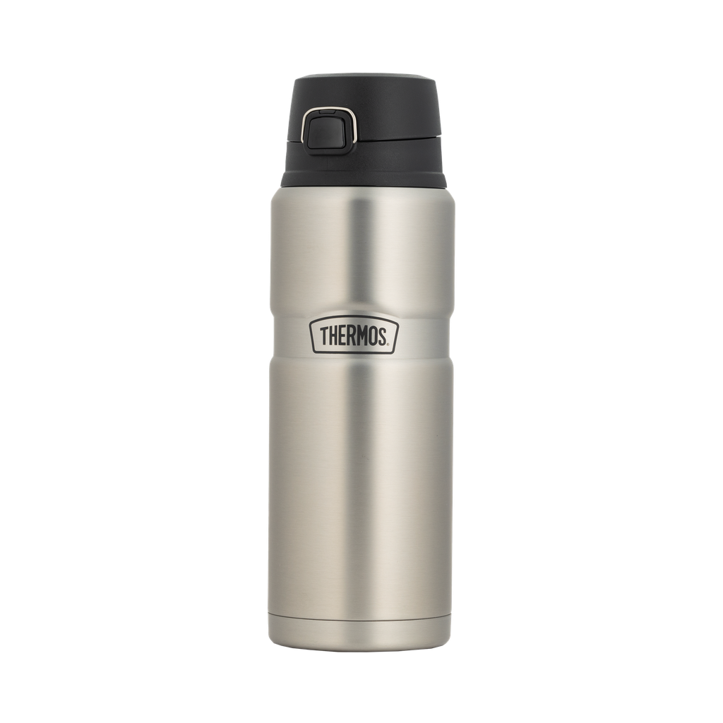 Thermos Steel Thermal Flask for Coffee and Tea / Made to maintain the heat of drinks for long hours, Capacity 710 ml - Matte Steel