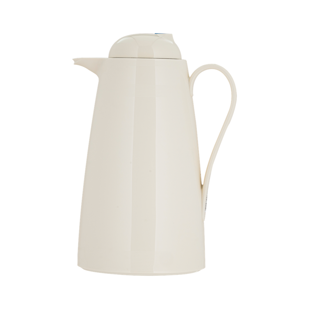 Al Saif Blue Thermos for coffee and tea from Al Saif Blue / elegant design to suit all tastes / capacity 1 liter - cream