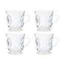 Tea bag, 4 pieces, from Al Saif, 120 ml, transparent - gold - third pattern