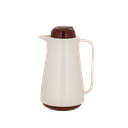 Al Saif Blue Thermos for coffee and tea from Al Saif Blue / elegant design to suit all tastes / capacity 1 liter - white/brown