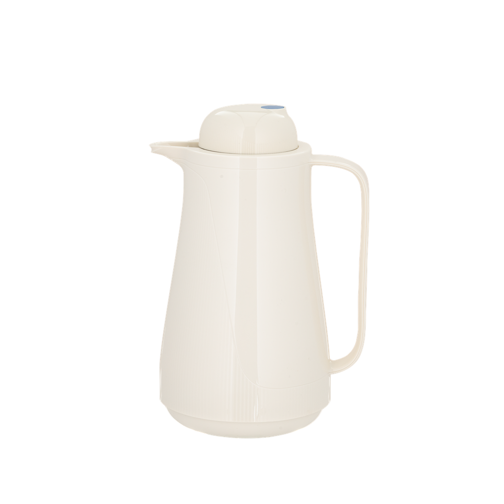 Al Saif Blue Thermos for coffee and tea from Al Saif Blue / elegant design to suit all tastes / capacity 1 liter - cream