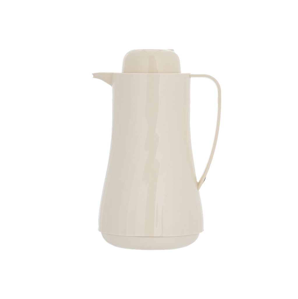 Thermos for coffee and tea from Al Saif Blue / elegant design to suit all tastes / capacity 1 liter - cream