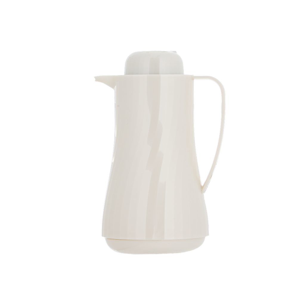 Thermos for coffee and tea from Al Saif Blue / elegant design to suit all tastes / capacity of 1 liter - white