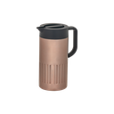 Clara two-piece coffee and tea set from Al Saif / Elegant design that suits all tastes / Made to maintain the heat of drinks for long hours / Ideal for daily use at home or office / Multicolor - Gray