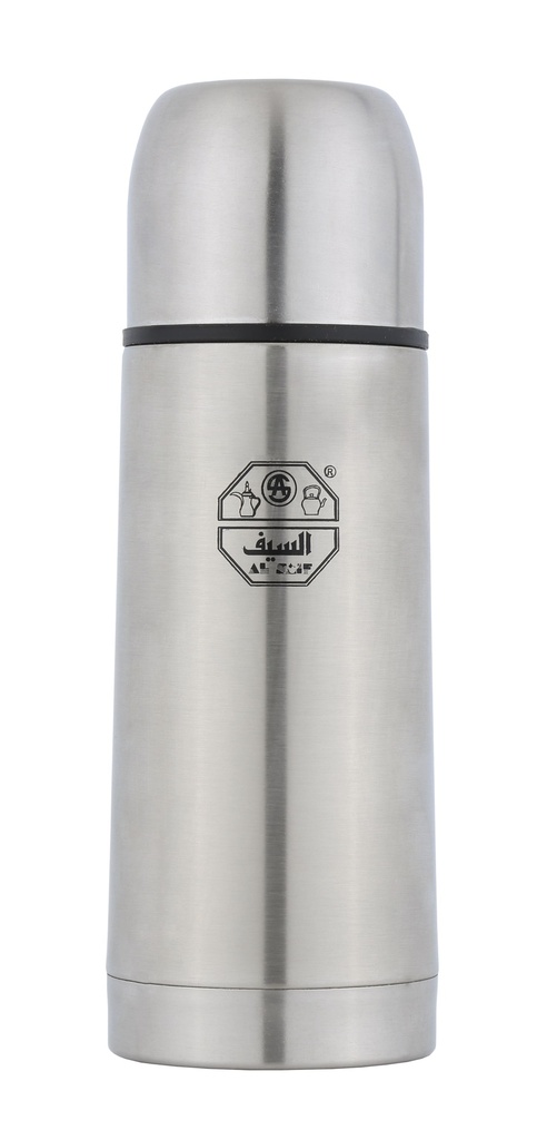 Steel mug for coffee and tea from Al Saif / Elegant design that suits all tastes / Made to maintain the heat of drinks for long hours - 0.5 liters