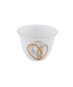 A set of coffee cups (Ahlam) 12 pieces from Al Saif - first engraving