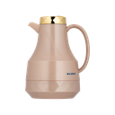 Al Saif Thermos for coffee and tea from Al Saif / Elegant design that suits all tastes / Made to maintain the heat of drinks for long hours / Ideal for daily use at home or office / Brown/gold color, capacity of 1 liter