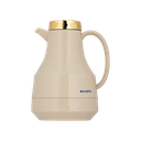 Al Saif Thermos for coffee and tea from Al Saif / Elegant design to suit all tastes / Made to maintain the heat of drinks for long hours / Ideal for daily use at home or office / Beige color, capacity 1 liter