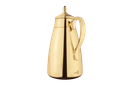 Shahad thermos for coffee and tea from Al Saif / Elegant design to suit all tastes / Made to maintain the heat of drinks for long hours - 1.3 liters - Gold