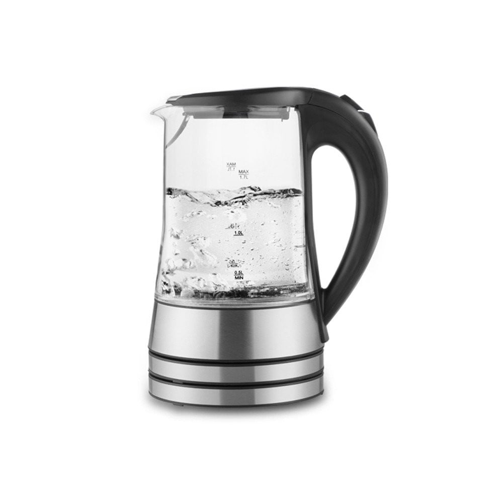 Glass Electric Kettle from Al Saif / Size: 1.7 Liter / 2200 Watt / Color: Glass
