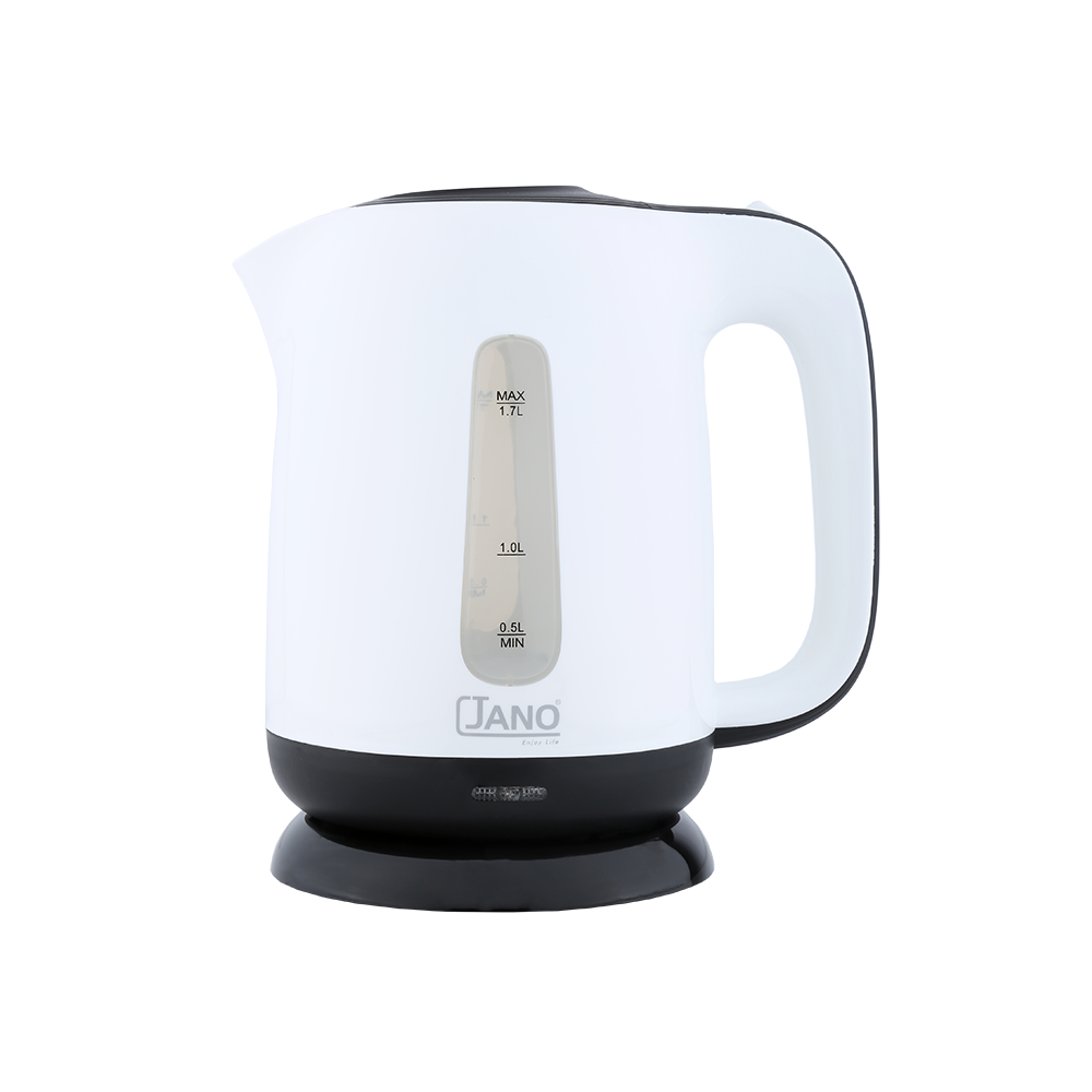 Wireless electric kettle from Jano / capacity 1.7 liters / 2200 watts / color black/white