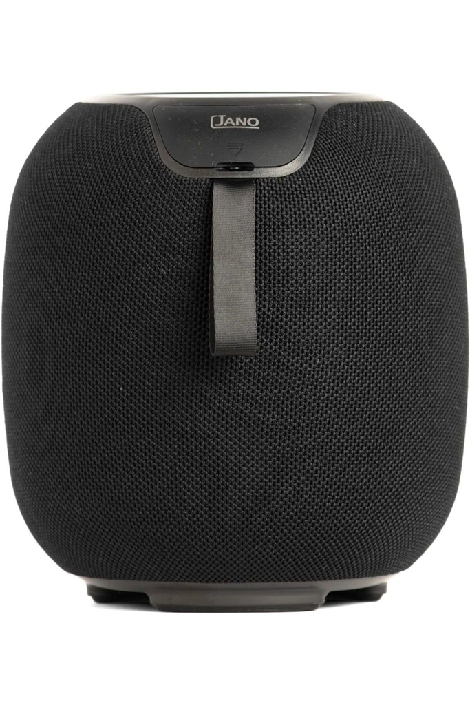JANO مكبر صوت بلوتوث محمول باللون الأسود، بطارية 7.4 فولت، تردد 2000 ميغاهرتز، قوة صوتية محسّنة