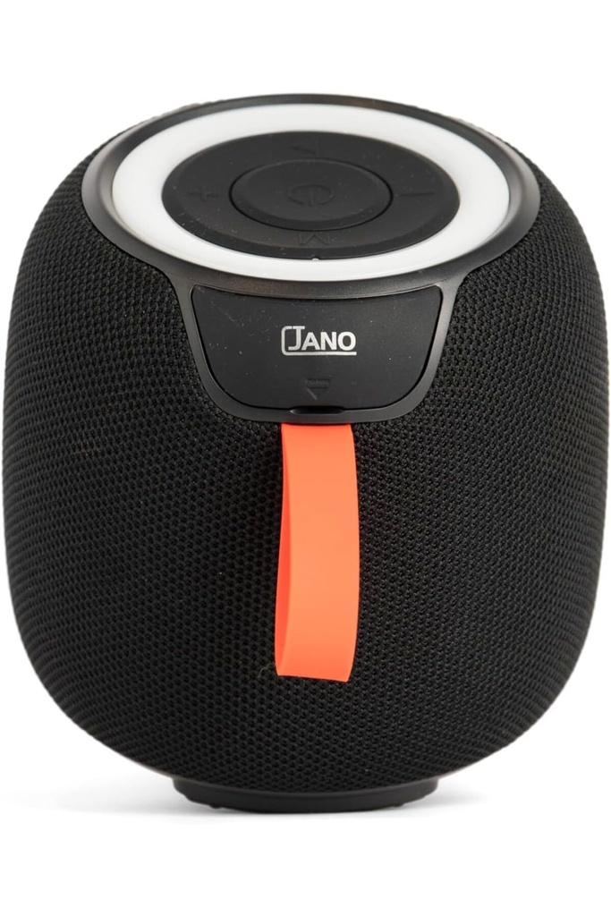 JANO Portable Bluetooth Speaker Black, 3.7V Battery, 3000MHz Frequency, Advanced Audio Performance