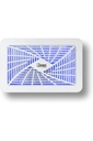 JANO Large rectangular insect trap, 2500 watts, white color, elegant design that fits various decors