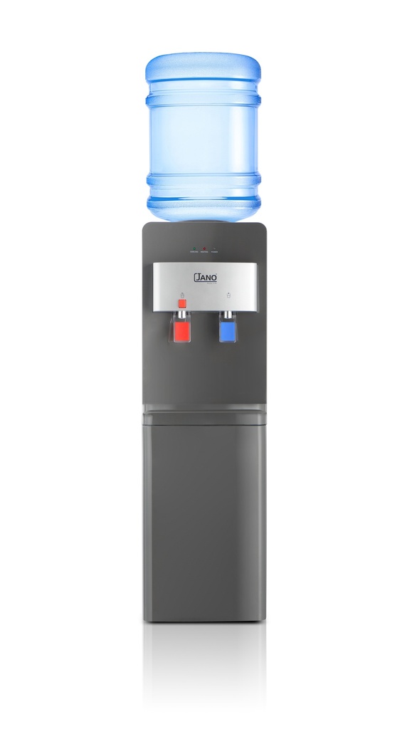 JANO hot and cold water dispenser, 520 watts, ideal for home and office use - grey