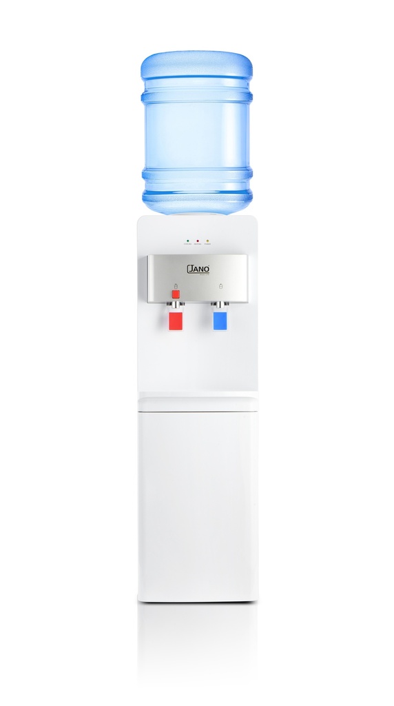 JANO hot and cold water dispenser, 520 watts, ideal for home and office use - white