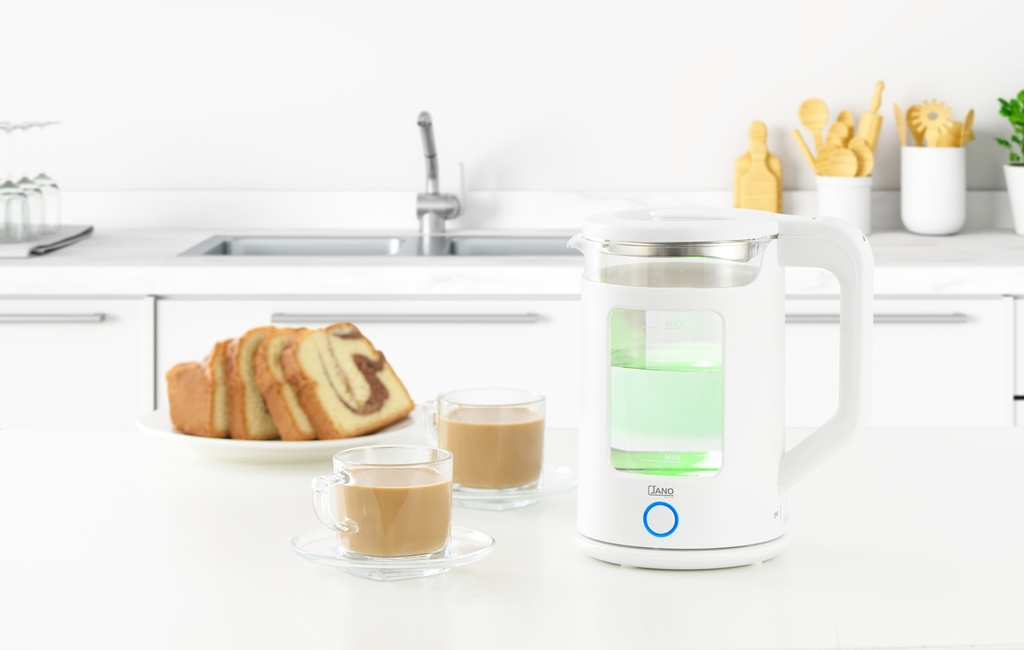JANO 1.7L Glass Water Kettle, 1500W Power, Stylish and Modern Design with Reliable Performance