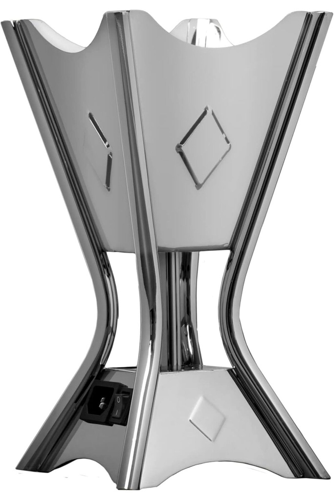 Electric incense burner from Al Saif / power 135 watts / color: chrome