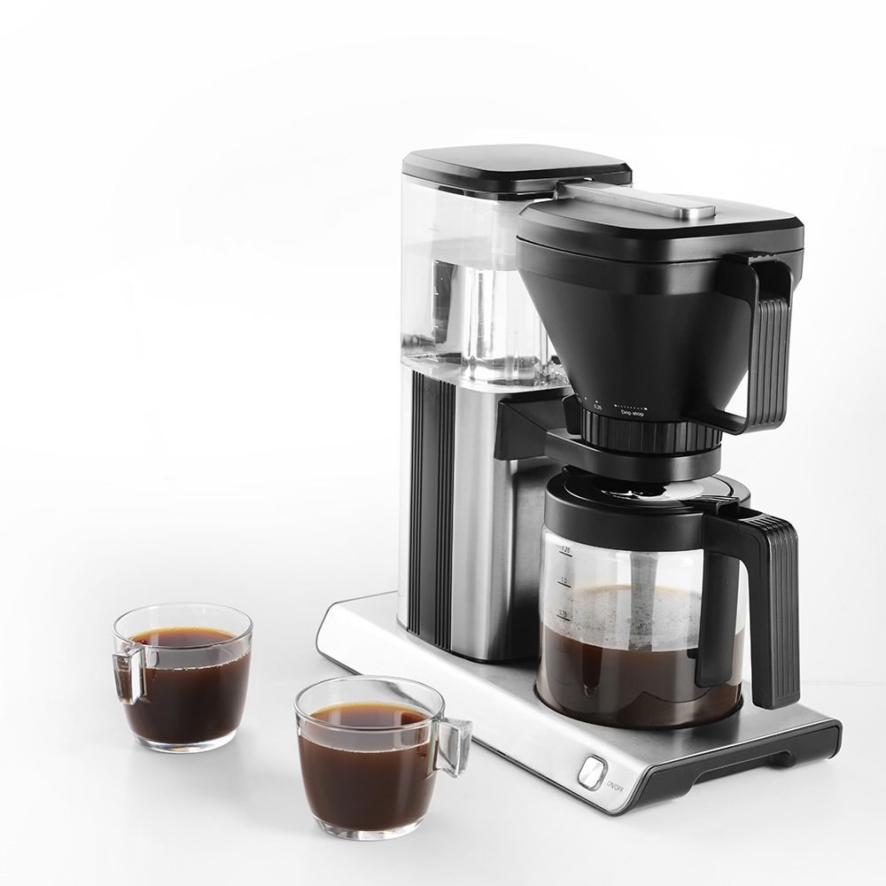 Electric coffee maker from Al Saif / enough for 10 cups / capacity 1.25 liters, power 1475 watts / color: black