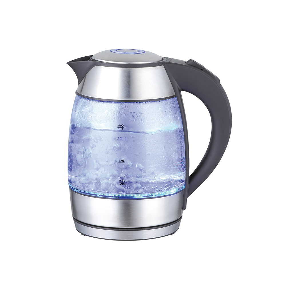 Electric kettle from Al Saif / capacity 1.8 liters, power 2200 watts / color: glass