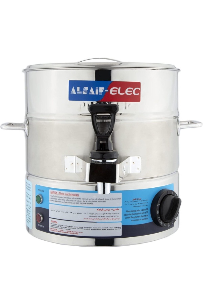 غلاية ماء كهربائية من السيف / تحكم ذكي بدرجة الحرارة / ستانلس ستيل / سعة 4.5 لتر / 3000 واط / اللون: كروم