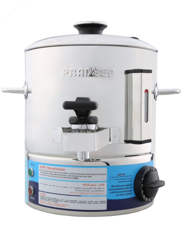 Al Saif Electric Water Kettle / Intelligent Temperature Control / Stainless Steel / 4.5 Liter Capacity / 3000 Watts / Color: Silver