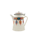 A two-color vegetable drawer from Al Saif, practical and traditional, suitable for preparing coffee and tea with ease - 1 liter