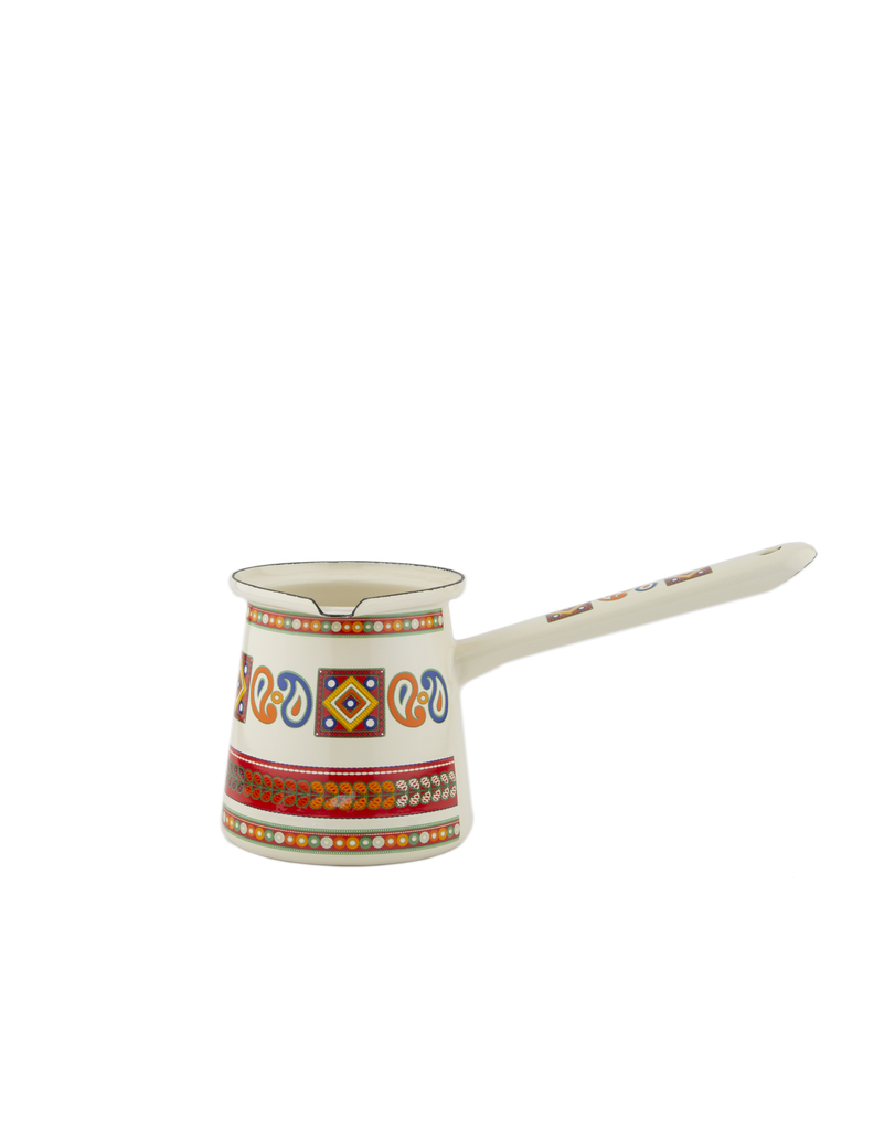 Lavender teapot from Al Saif designed to prepare coffee in an authentic way - size 9