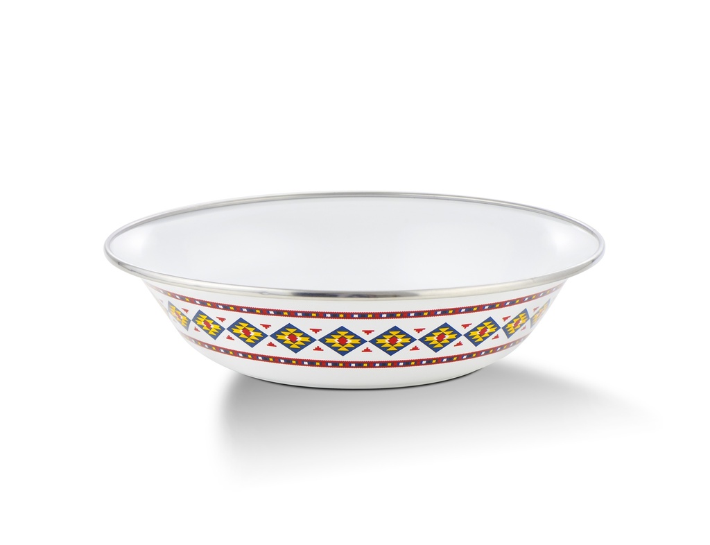 The Roshan vegetables serving dish from Al Saif is ideal for presenting foods and sweets in an organized and attractive way. Suitable for daily use and occasions - size 12