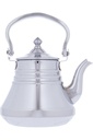 A 12-ounce jug from Al Saif, sturdy and elegant, ideal for serving tea and all kinds of tea. The color is chrome