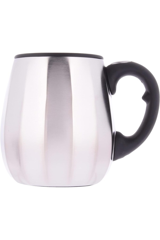 A steel cup from Al Saif, size 12 ounces. Strong and durable, made of high-quality materials, silver in color