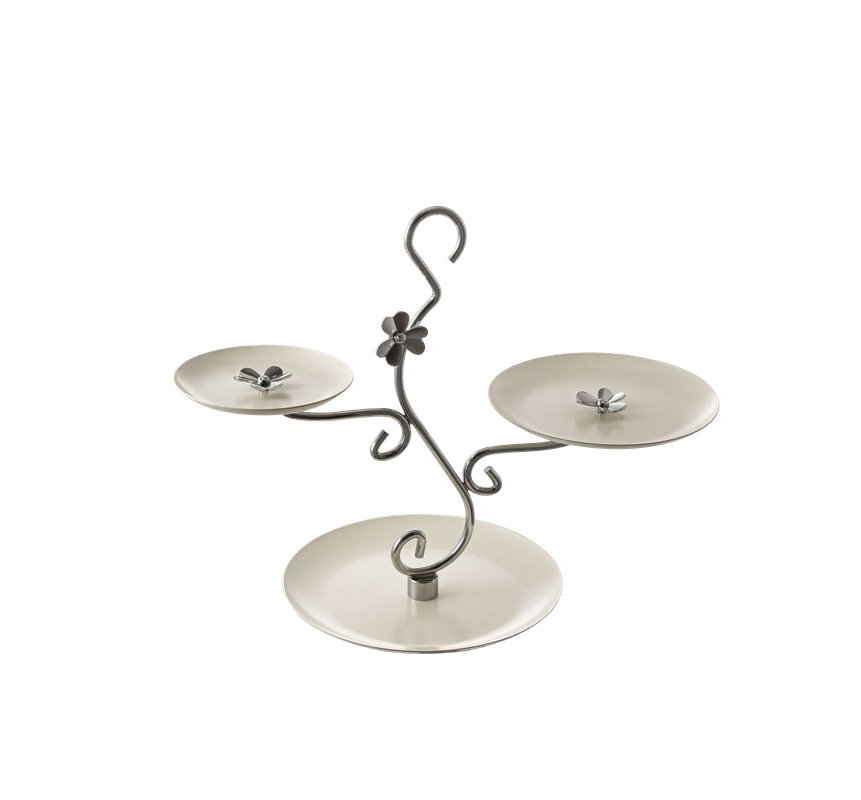 Sweets carrier from Al Saif / Elegant design and ideal for serving individual desserts or appetizers / Its practical size makes it suitable for daily use or for special occasions