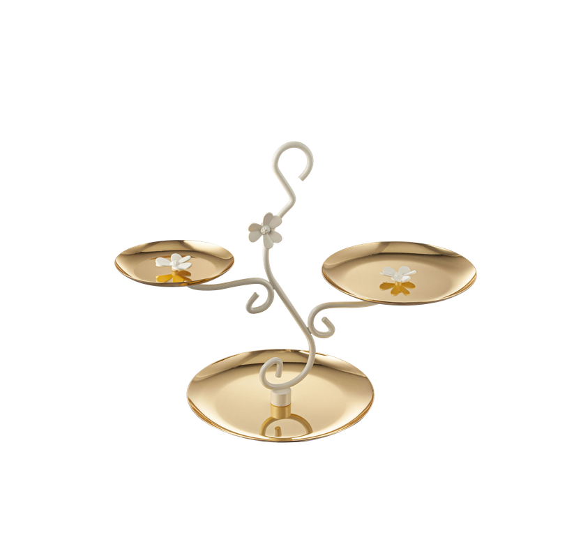 Sweets carrier from Al Saif / Elegant design and ideal for serving individual desserts or appetizers / Its practical size makes it suitable for daily use or for special occasions