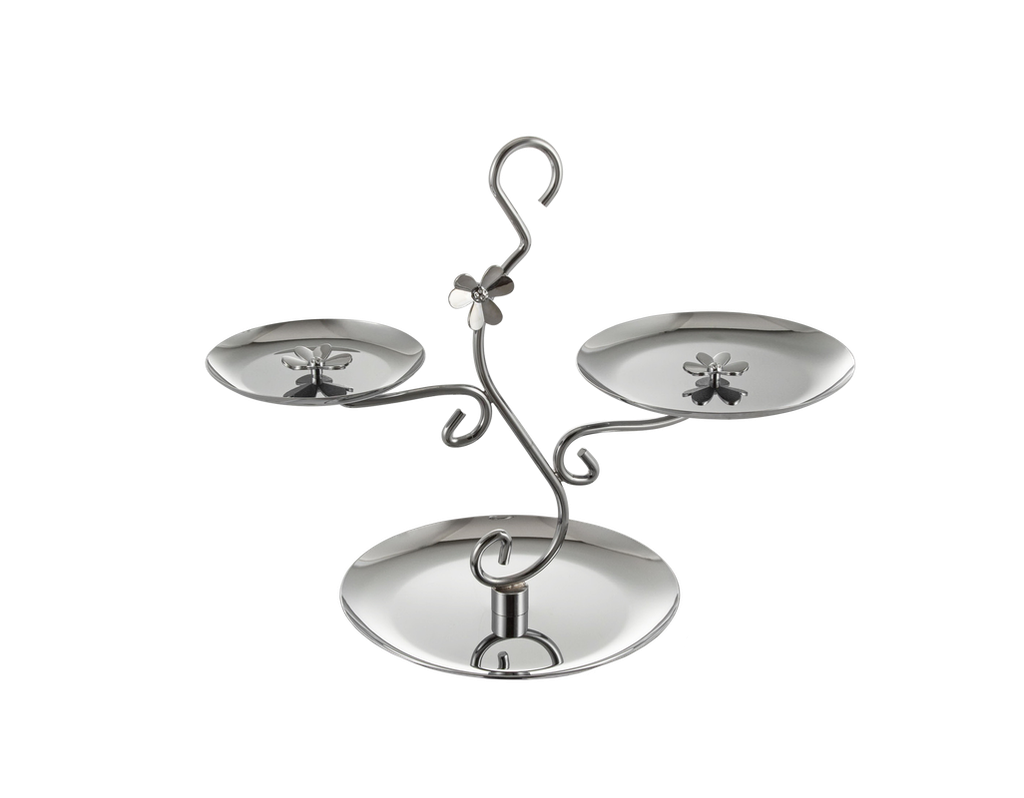 Sweets carrier from Al Saif / Elegant design and ideal for serving individual desserts or appetizers / Its practical size makes it suitable for daily use or for special occasions